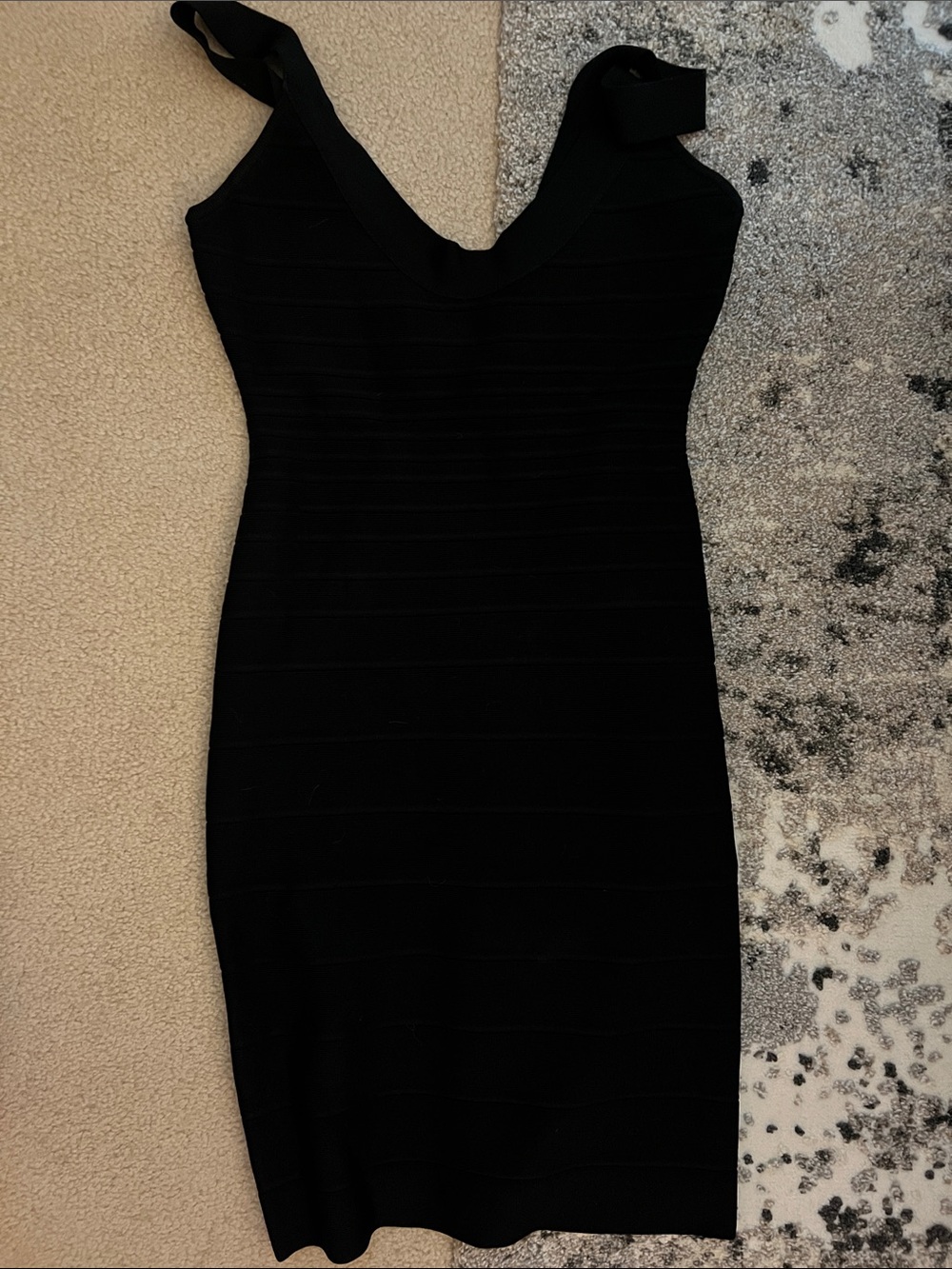 Herve Leger Black Bandage Dress